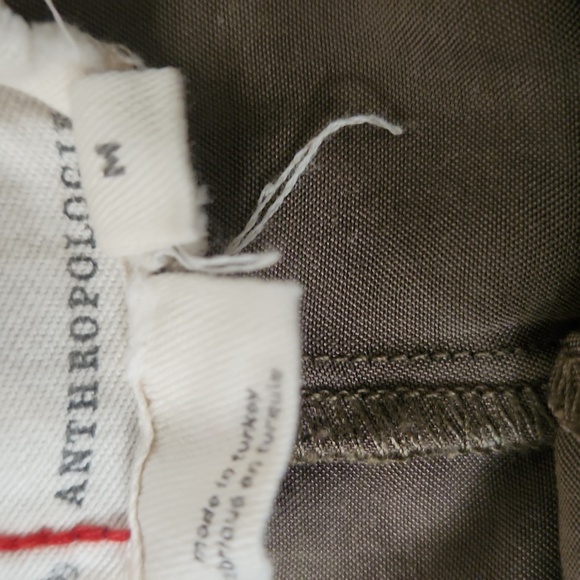 By Anthropologie Bungee Parachute Pant Sz M Green - Picture 11 of 16